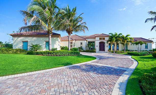 Luxury driveway pavers